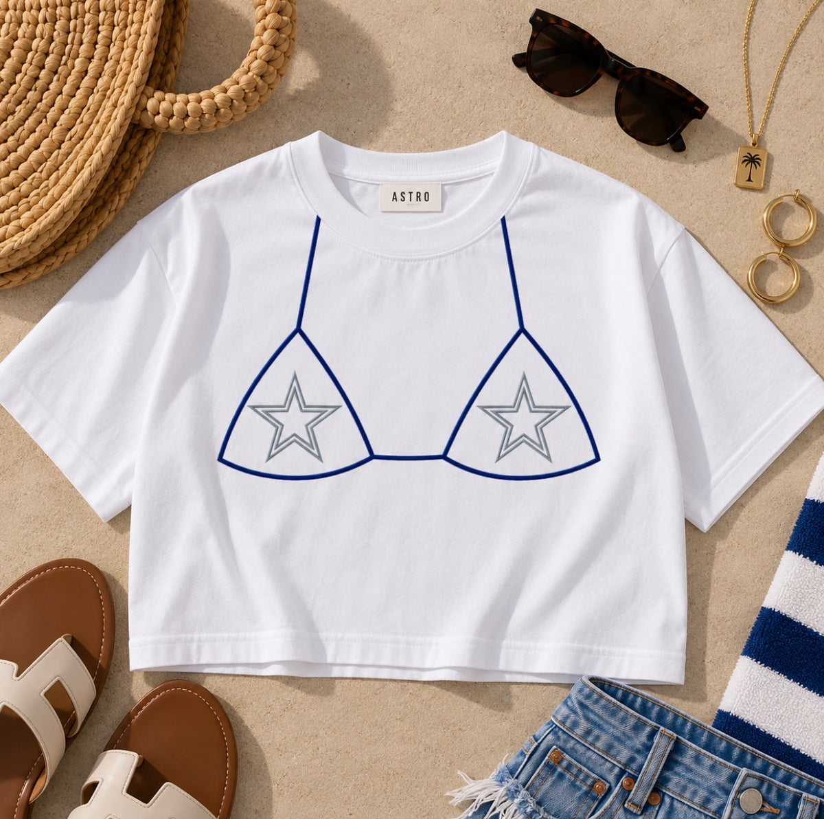 Gameday Bikini Crop