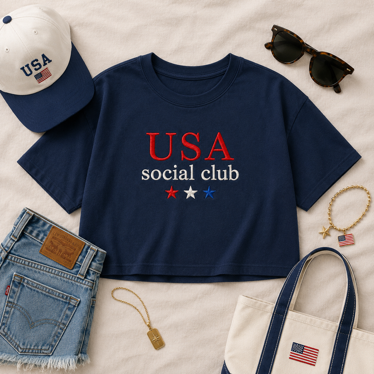 USA Social Club Crop