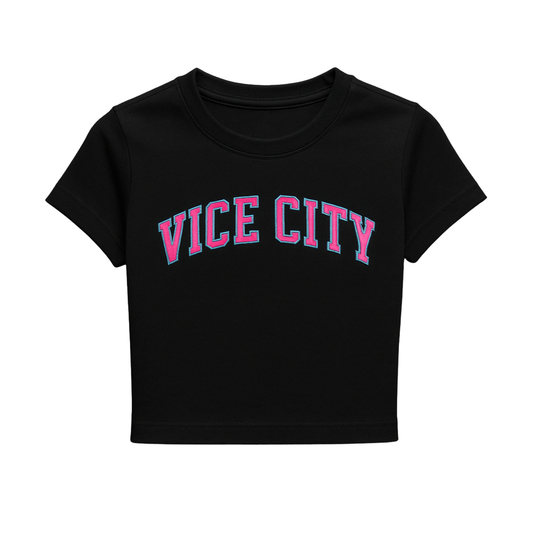 Miami Vice Cropped Tee