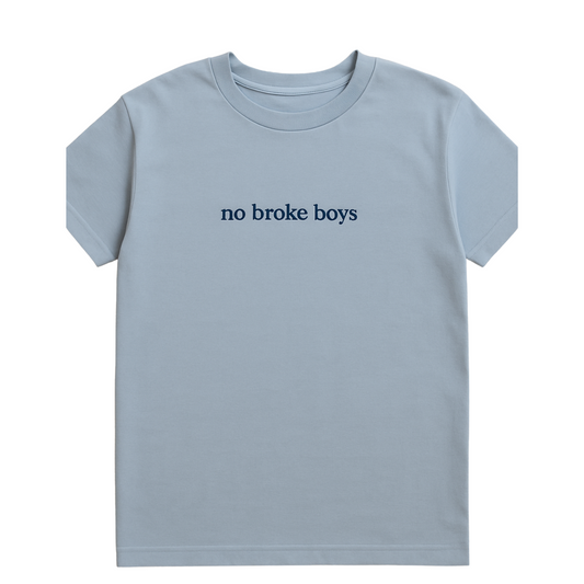 No Broke Boys Tee