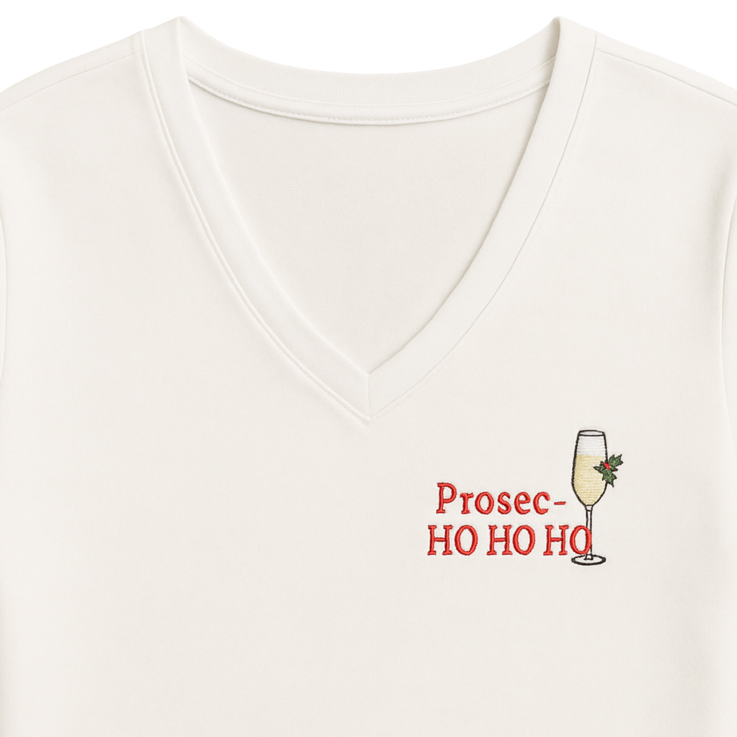 Prosec-HO HO HO Vneck