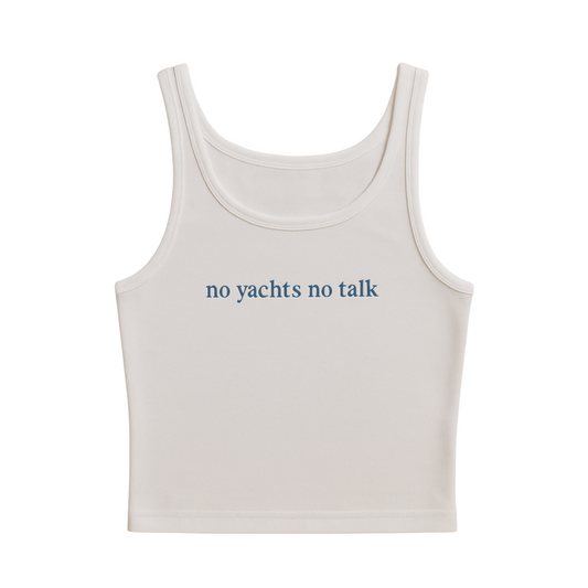 No Yachts No Talk Tank