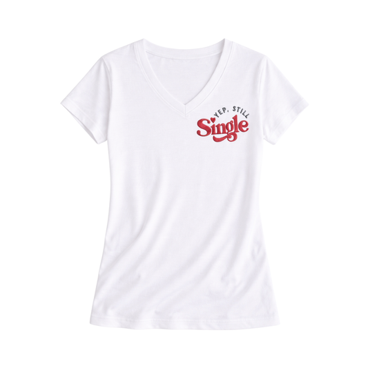 Yep, Still Single V-Neck