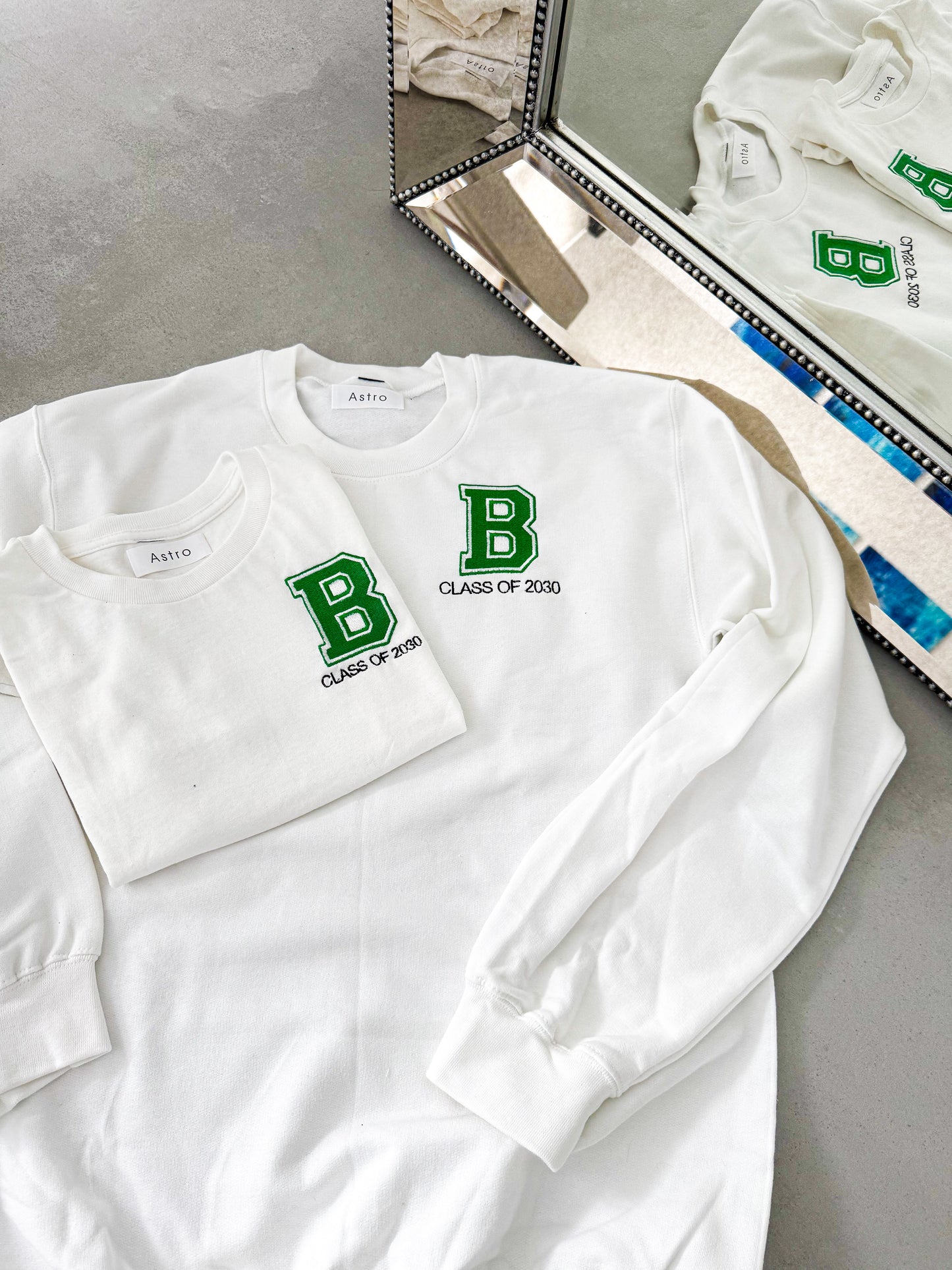 “B” Sweatshirt