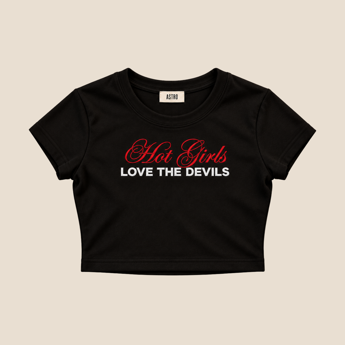 Hot Girl Hockey Crop