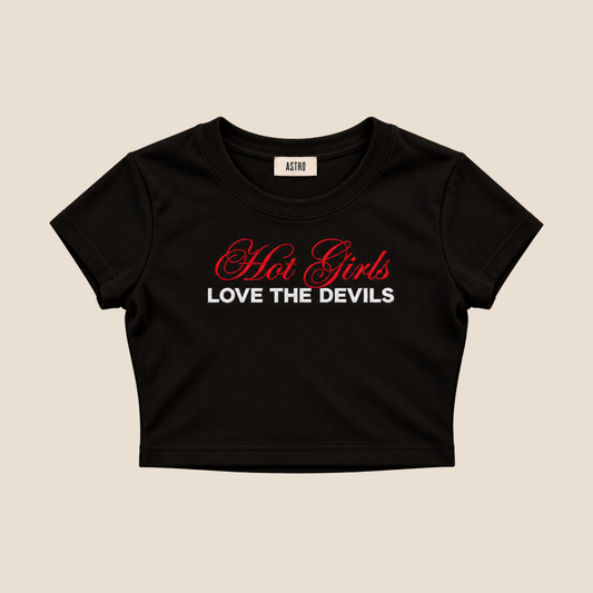 Hot Girl Hockey Crop