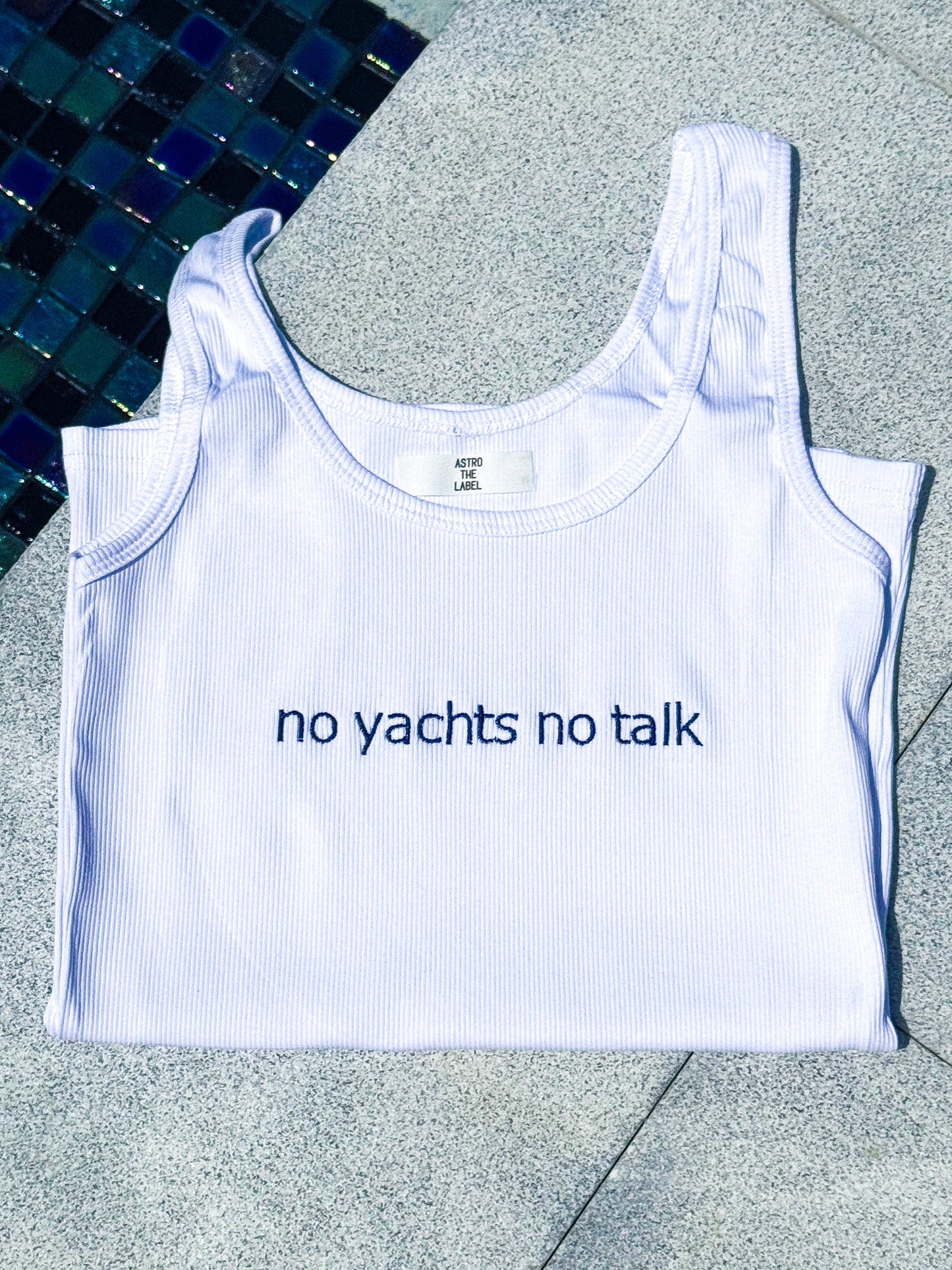 No Yachts No Talk Tank